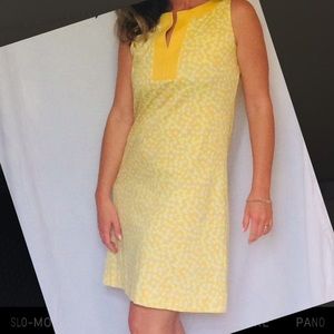 💕♻️ New York & Co. yellow shift dress. Medium